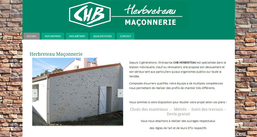 Création du site internet Vendée