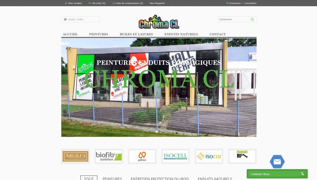 Refonte d'un site internet Prestashop